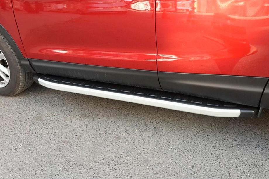Nissan Qashqai 2014-2021 Praguri laterale Fullmond (2 buc, aluminiu) Image