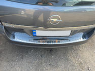 Opel Astra H 2004-2013 Protectie bara spate OmsaLine Lucios (SW, Otel Inoxidabil) foto 4