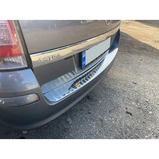 Protectie bara spate OmsaLine Lucios (SW, Otel Inoxidabil) Opel Astra H 2004-2013 foto 3