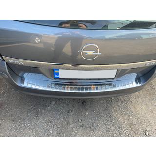 Protectie bara spate OmsaLine Lucios (SW, Otel Inoxidabil) Opel Astra H 2004-2013 foto 4