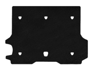 Chevrolet Trailblazer 2002-2012 Covoras portbagaj textil Classic (Negru) foto 1