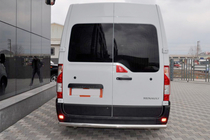 Renault Master 2011-2023 Bara Spate (Inox) foto 1