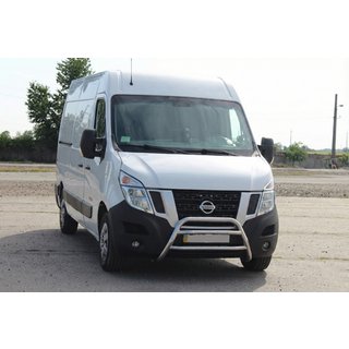 Bullbar WT018 (Inox) Opel Movano 2010-2021 foto 1