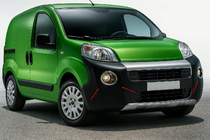 Peugeot Bipper 2008-2017 Capace proiectoare ceata model superior (2 buc, inox) foto 1