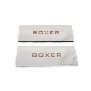 Praguri interioare Carmos V1 (2 buc, inox) Peugeot Boxer 2006-2025 foto 2
