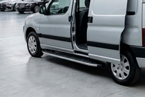 Peugeot Partner 1996-2008 Praguri Laterale Fullmond (2 buc, aluminiu) foto 1