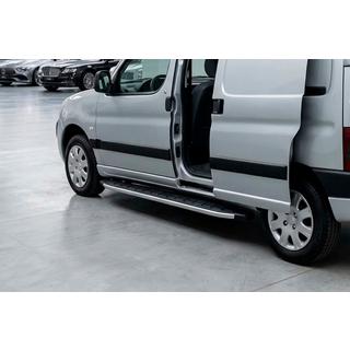 Praguri Laterale Fullmond (2 buc, aluminiu) Peugeot Partner 1996-2008 foto 1