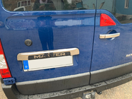 Renault Master 2011-2023 Ornament inox deasupra placutei de inmatriculare foto 2