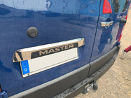 Renault Master 2011-2023 Ornament inox deasupra placutei de inmatriculare foto 3