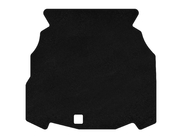 Mercedes C-class W203 2000-2007 Covoras portbagaj textil Classic (SD, Negru) foto 1