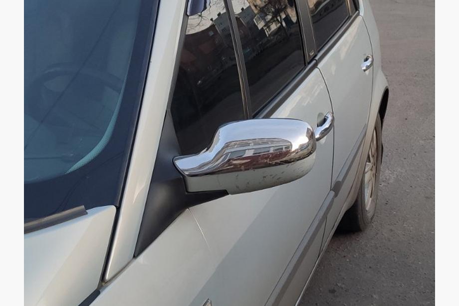 Renault Scenic/Grand 2003-2009 Capace Oglinzi (2 buc, Otel Inoxidabil) Image