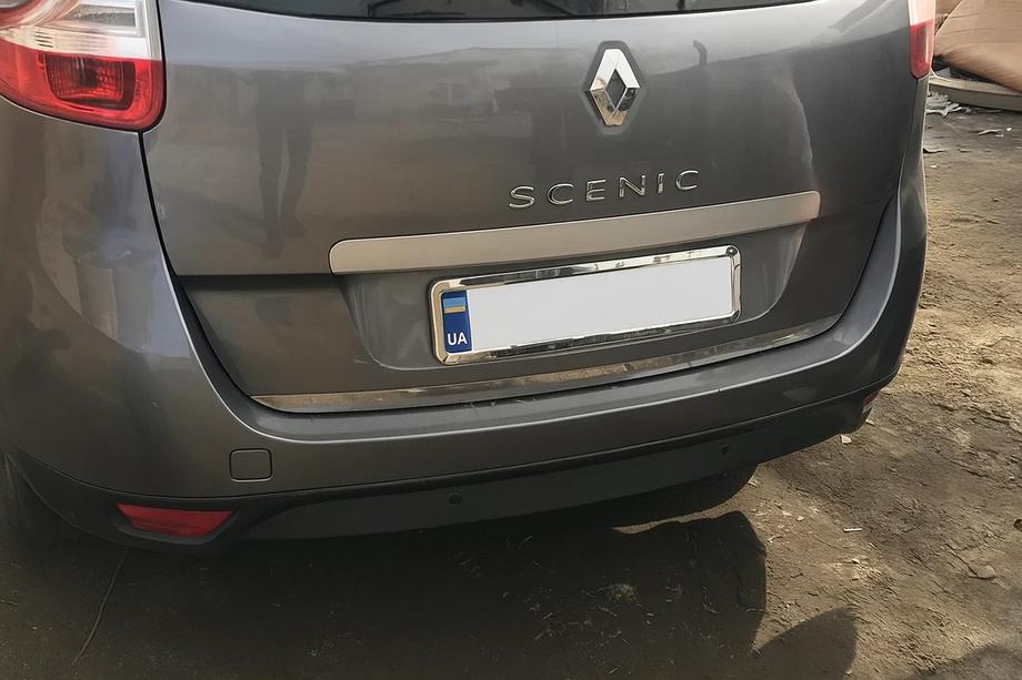 Renault Scenic/Grand 2009-2016 Ornament portbagaj (pentru Grand, inox) Image