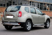 Renault Duster 2008–2017 Bara spate dreapta (inox) foto 2