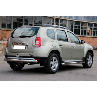 Bara spate dreapta (inox) Dacia Duster 2008-2018 foto 4