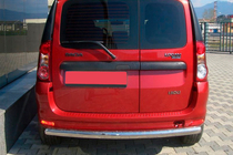 Renault Logan MCV 2005-2013 Bara Spate (Inox) foto 1