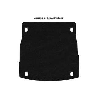 Covoras portbagaj textil Classic V-2 (fara subwoofer, Negru) Alfa Romeo Stelvio 2016-