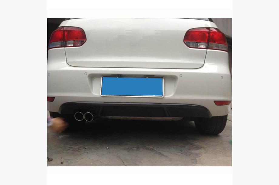 Volkswagen Golf 6 2008-2014 Difuzor bara spate V1 pentru Base HB 2010-2013, Carbon Foto 2