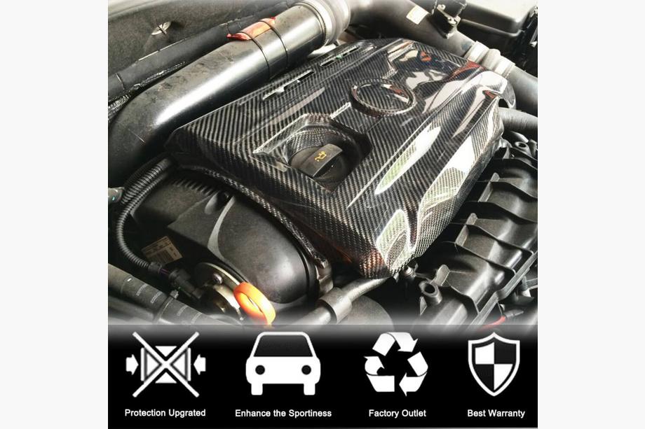 Volkswagen Golf 6 2008-2014 Capac motor (pentru GTI HB 2010-2013, Carbon) Foto 2