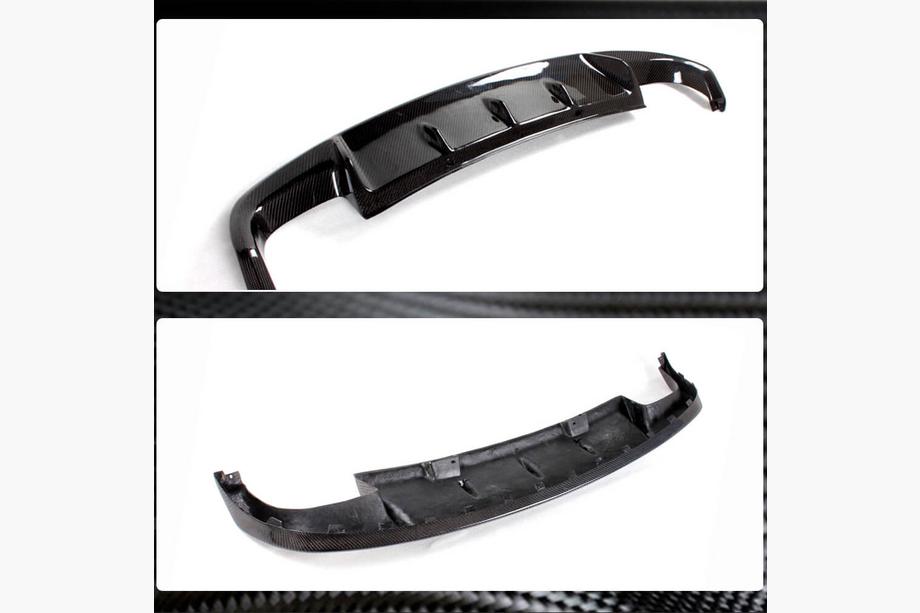 Volkswagen Golf 6 2008-2014 Difuzor Bara Spate V1 pentru GTI HB 2010-2013 Carbon Foto 3