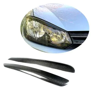Pleope faruri (pentru HB 2010-2013, Carbon) Volkswagen Golf 6 2008-2014 foto 1