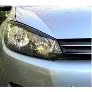 Pleope faruri (pentru HB 2010-2013, Carbon) Volkswagen Golf 6 2008-2014 foto 3