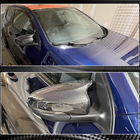 Volkswagen Golf 6 2008-2014 Capace Oglinzi V2 (pentru HB 2010-2013, Carbon) foto 3