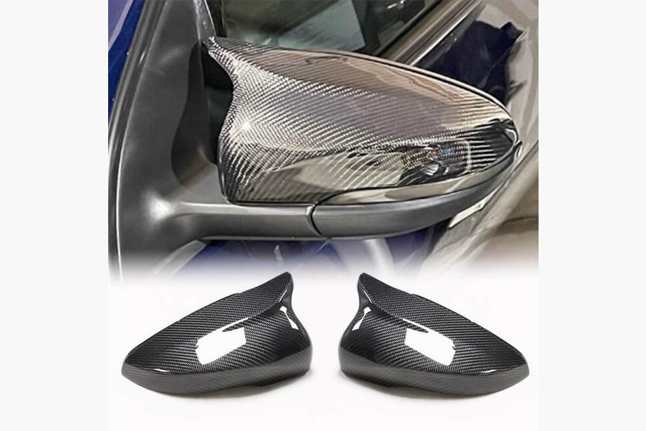 Volkswagen Golf 6 2008-2014 Capace Oglinzi V2 (pentru HB 2010-2013, Carbon) Image