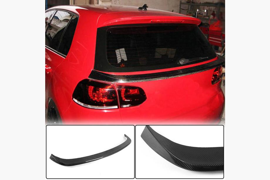 Volkswagen Golf 6 2008-2014 Spoiler inferior (pentru GTI/R HB 2010-2013, Carbon) Foto 1