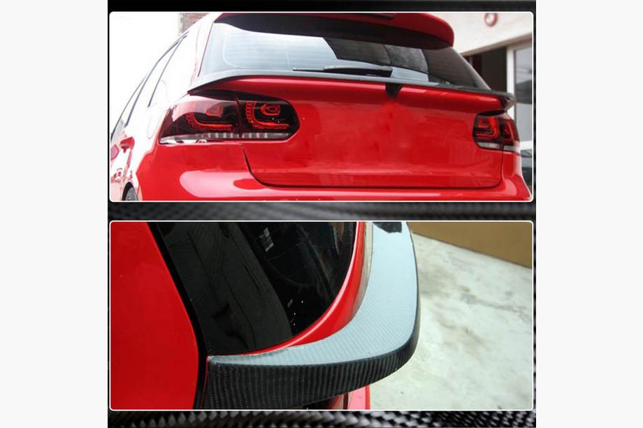 Volkswagen Golf 6 2008-2014 Spoiler inferior (pentru GTI/R HB 2010-2013, Carbon) Foto 3