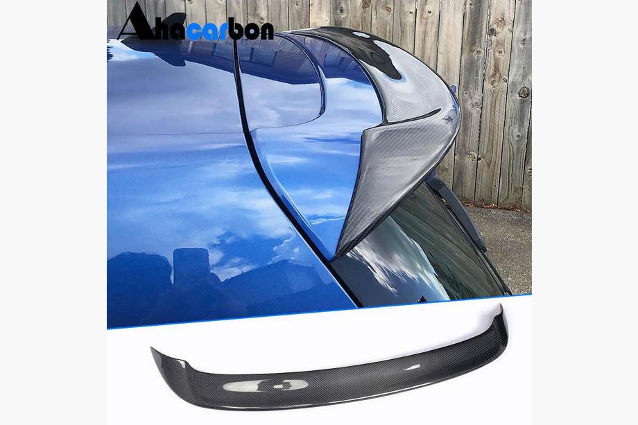Volkswagen Golf 6 2008-2014 Spoiler V4 (pentru GTI/R HB 2010-2013, Carbon) Image