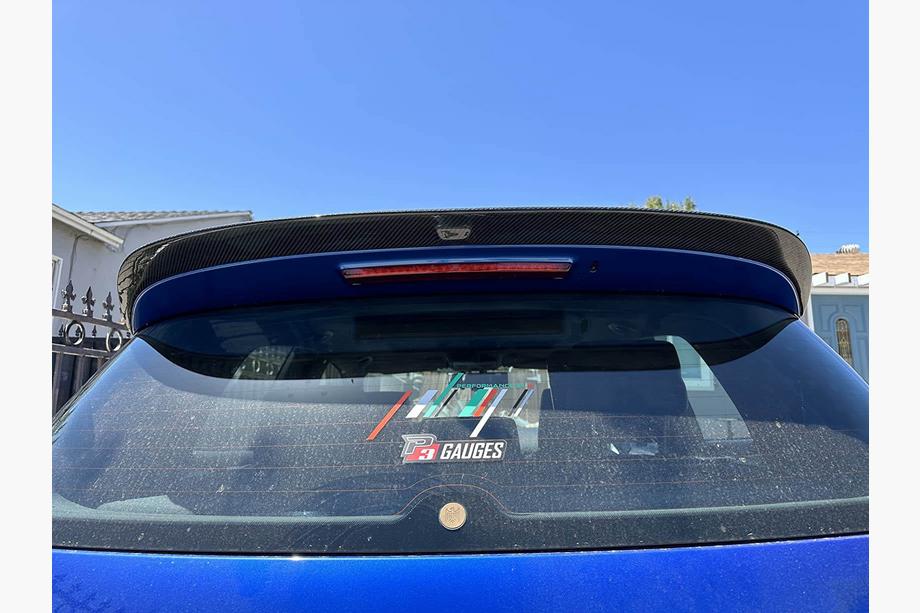 Volkswagen Golf 6 2008-2014 Spoiler V4 (pentru GTI/R HB 2010-2013, Carbon) Foto 2