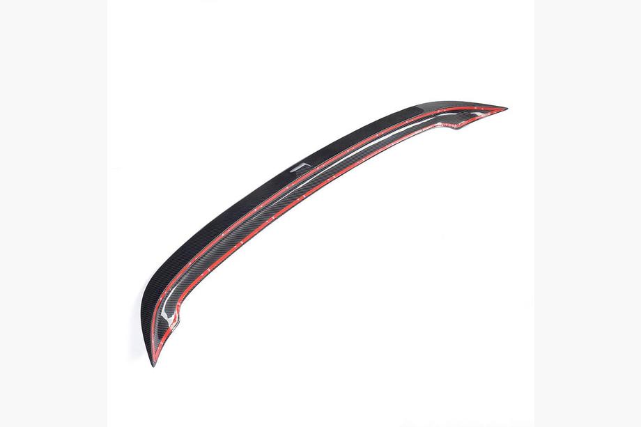 Volkswagen Golf 6 2008-2014 Spoiler V4 (pentru GTI/R HB 2010-2013, Carbon) Foto 9