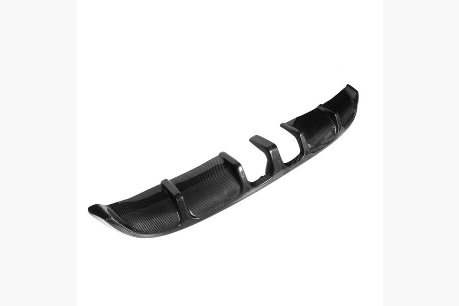 Volkswagen Golf 6 2008-2014 Difuzor Bara Spate V2 (pentru Base HB 2010-2013, Carbon) Foto 2