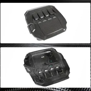 Capac motor (pentru GTI, carbon) foto 3