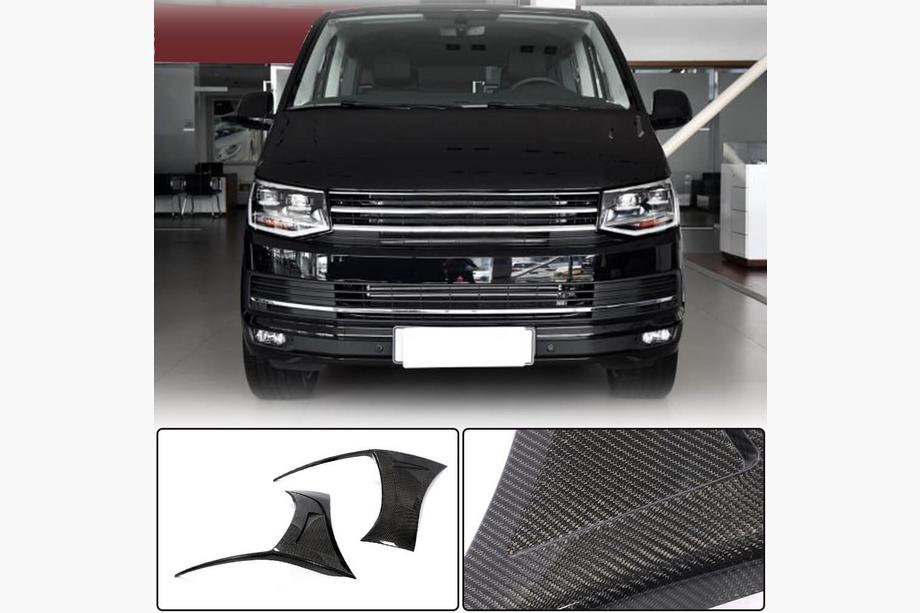 Volkswagen T6 2015-2024 Capace bara fata carbon (pentru 2015-2019) Foto 1