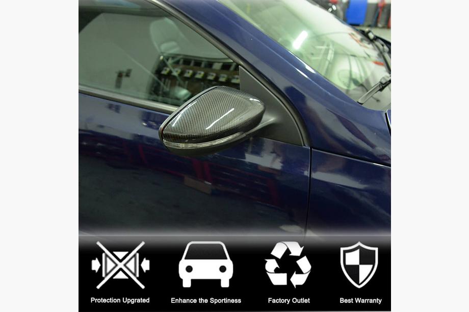 Volkswagen Passat CC 2008-2017 Capace Oglinzi Carbon Foto 3
