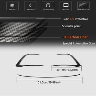 Capace bara fata carbon uscat (pentru GTI HB) foto 4