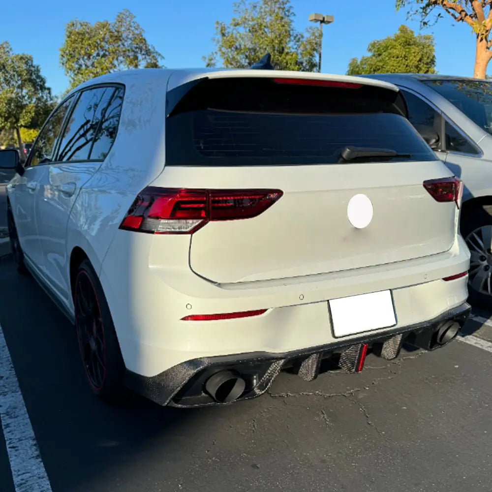 Difuzor bara spate pentru GTI HB, Carbon foto 3