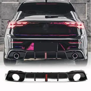 Difuzor bara spate pentru GTI HB, Carbon foto 1