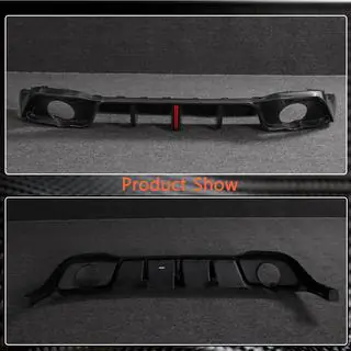 Difuzor bara spate pentru GTI HB, Carbon foto 4