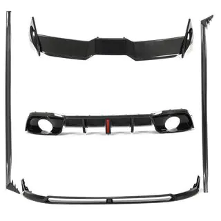 Set complet body kit carbon (pentru GTI & R EU HB 2019-2024), Carbon foto 1