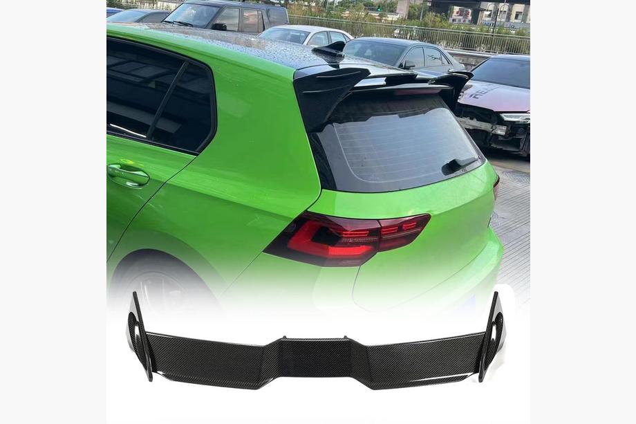 Volkswagen Golf 8 2019- Spoiler V2 (pentru GTI/R EU 2019-2024, Carbon) Image