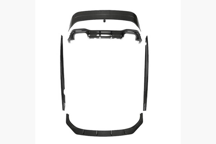 Volkswagen Golf 8 2019- Set complet body kit carbon (pentru R EU HB 2019-2024), Carbon Foto 1