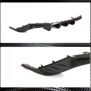 Difuzor bara spate (pentru R HB, Carbon Uscat) foto 4