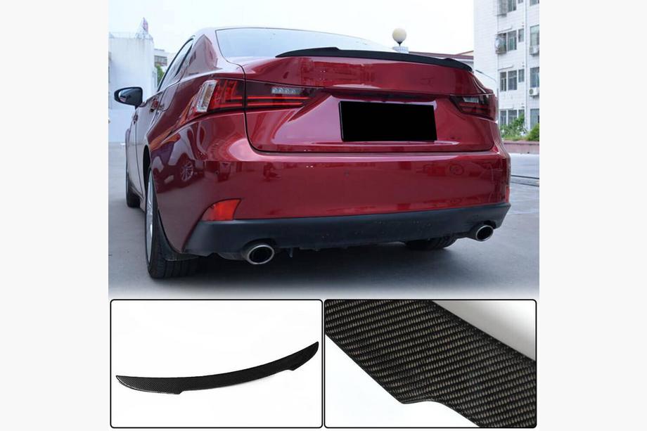 Lexus IS 2013- Spoiler V1 (pentru 2013-2020, Carbon) Image
