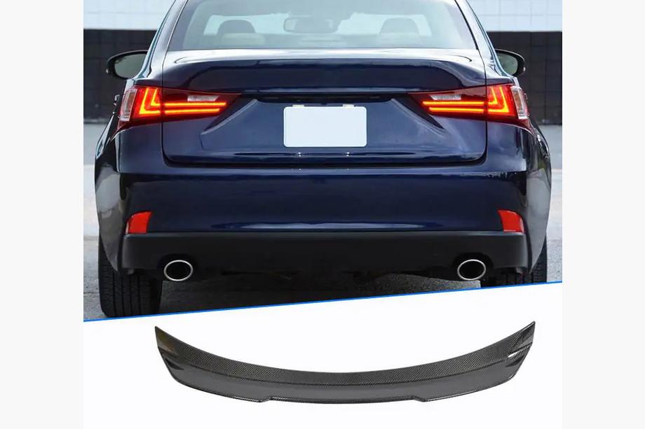 Lexus IS 2013- Spoiler V3 (pentru 2013-2020, Carbon) Image