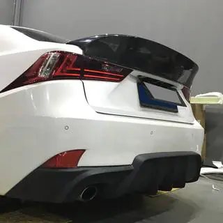 Spoiler V4 (pentru 2013-2020, Carbon) foto 2