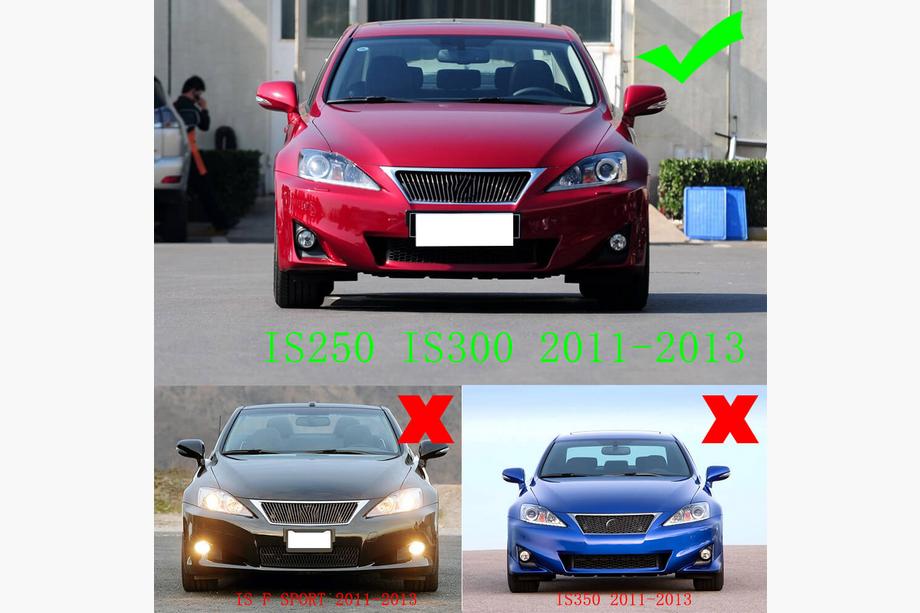 Lexus IS 2005-2013 Prelungire Bara Fata Lip (pentru Base 2011-2013, Carbon) Foto 6