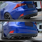 Lexus IS 2013- Difuzor bara spate (pentru Base/F-Sport 2016-2020, Carbon) foto 1