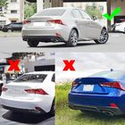Lexus IS 2013- Difuzor bara spate (pentru Base/F-Sport 2016-2020, Carbon) foto 9
